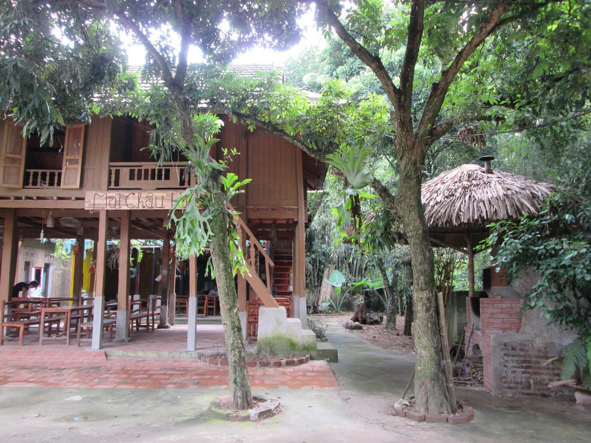 Mai Chau Hostel - Bar Restaurant Exterior photo