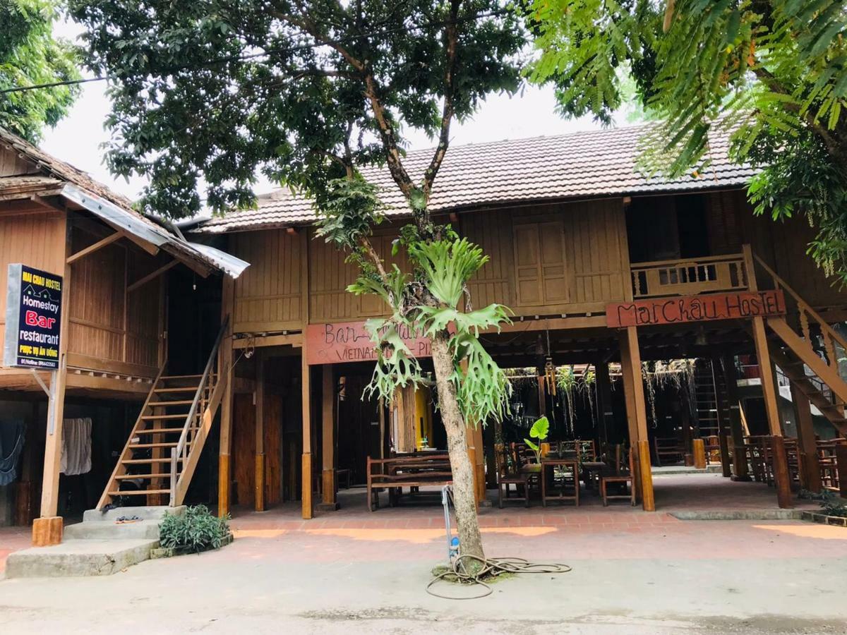 Mai Chau Hostel - Bar Restaurant Exterior photo